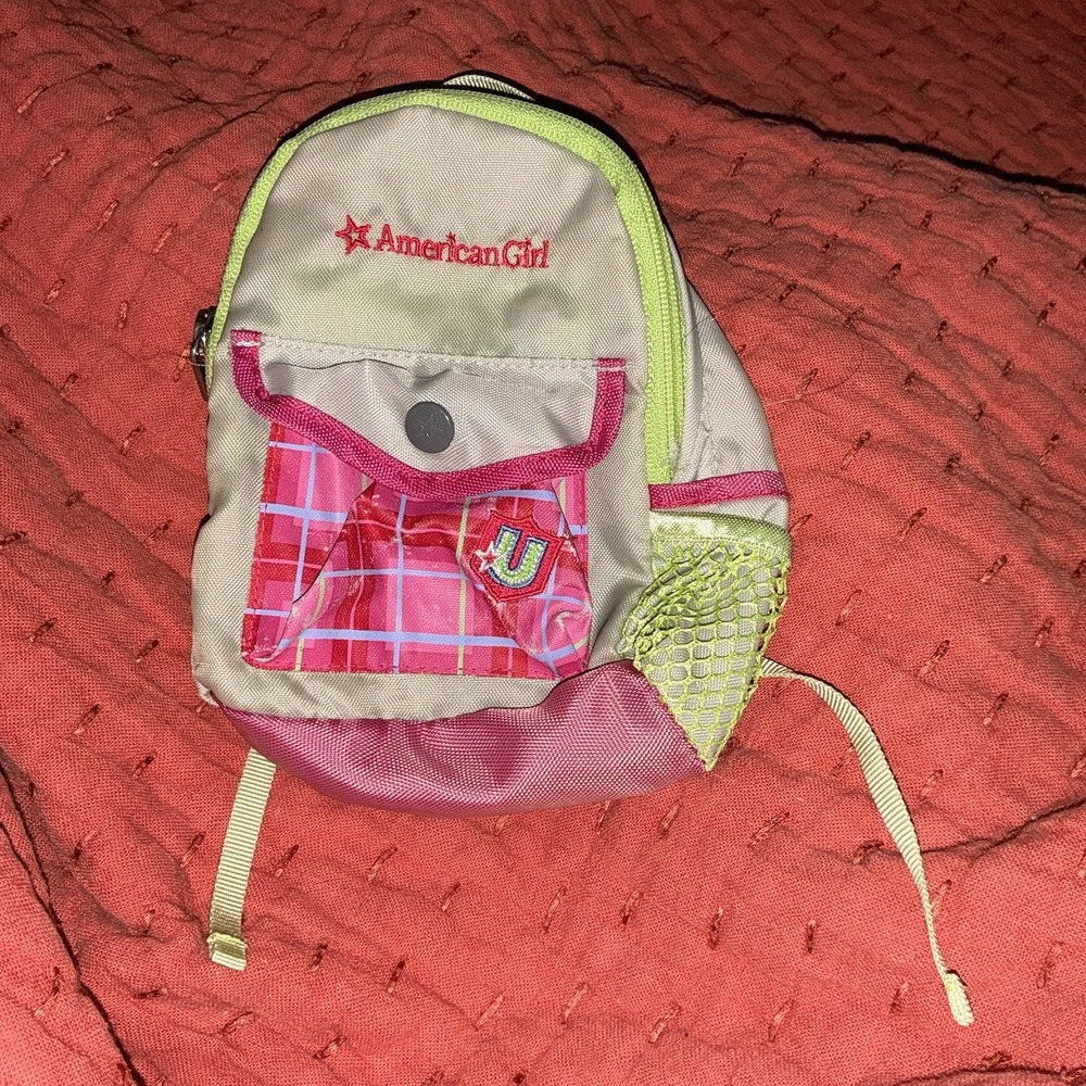 American Girl Doll School Backpack Innerstar U, RETIRED SET from 2011